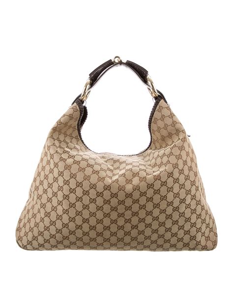 gucci horsebit large hobo|gucci signature large hobo bag.